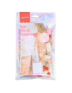 Kit diy chaîne de téléphone - perles pierres bohème - la petite épicerie