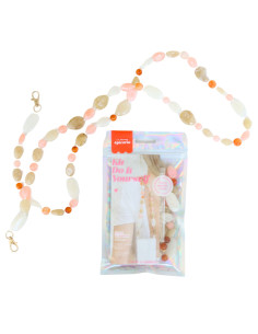 Kit diy chaîne de téléphone - perles pierres bohème - la petite épicerie 2