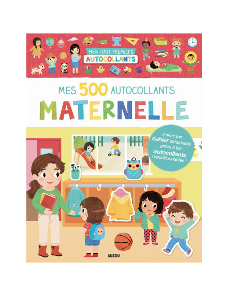 Mes tout premiers autocollants - mes 500 autocollants - maternelle