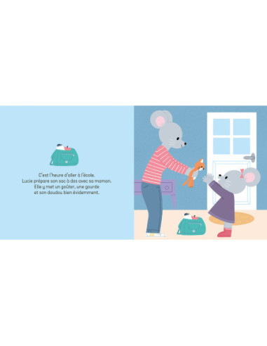 Les histoires doudou - ma petite école une journée bien remplie