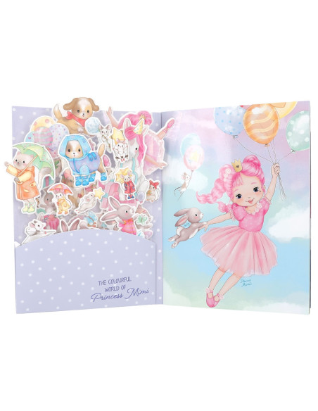 Princesse Mimi Album autocollants Puffy