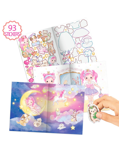 Princesse Mimi Album autocollants Puffy