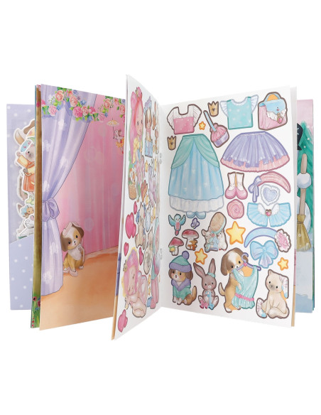 Princesse Mimi Album autocollants Puffy
