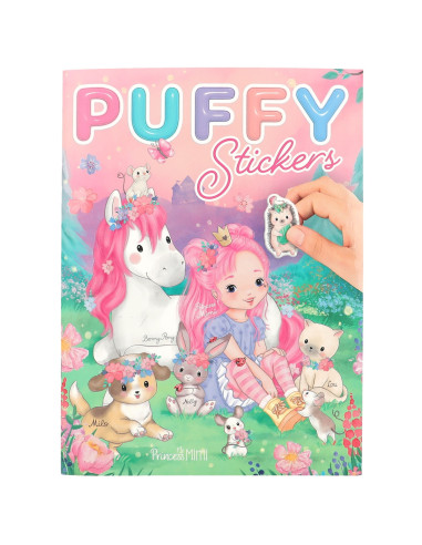 Princesse Mimi Album autocollants Puffy