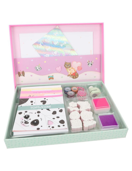 Topmodel love letterset kitty and doggy