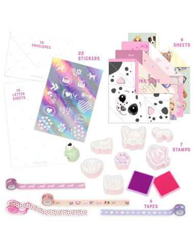 Topmodel love letterset kitty and doggy