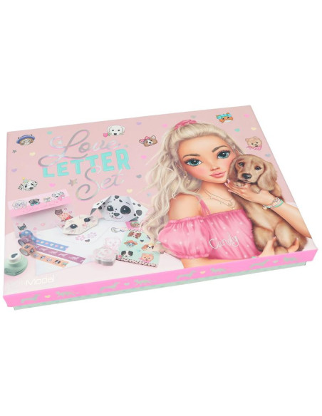 Topmodel love letterset kitty and doggy