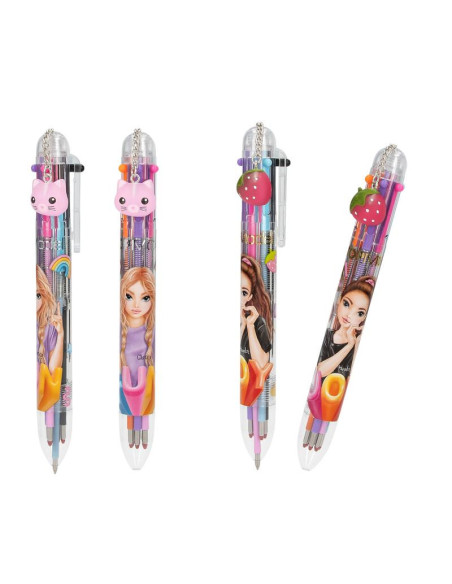 Topmodel stylo gel 6 couleurs