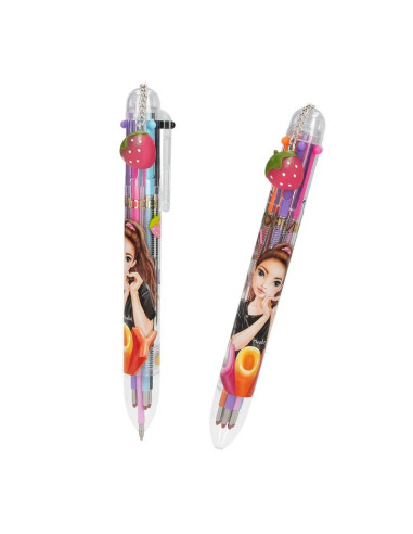 Topmodel stylo gel 6 couleurs