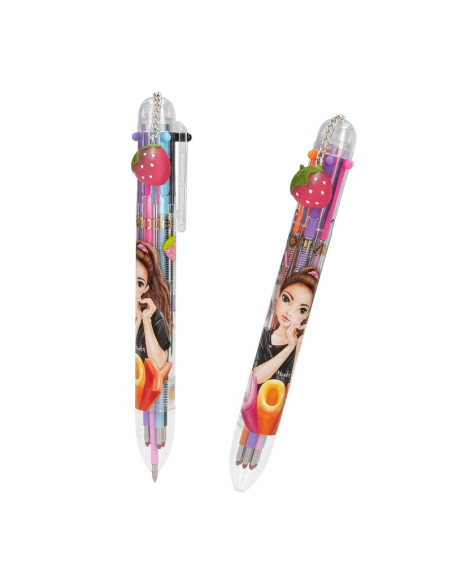 Topmodel stylo gel 6 couleurs