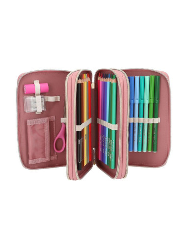 Topmodel trousse 3 compartiments velo fleur