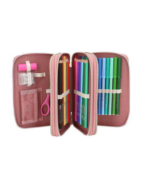 Topmodel trousse 3 compartiments velo fleur