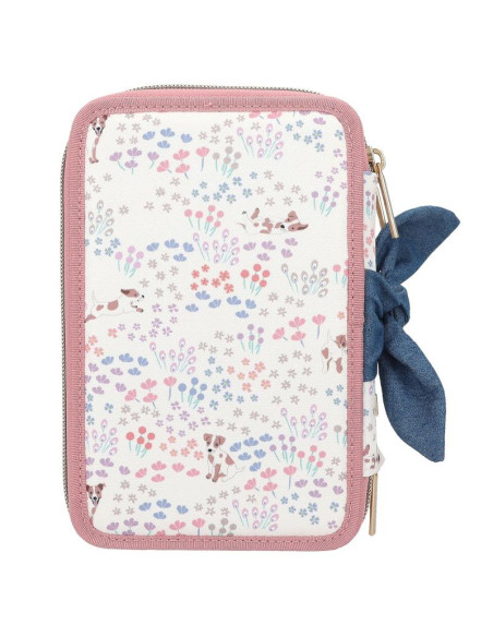 Topmodel trousse 3 compartiments velo fleur