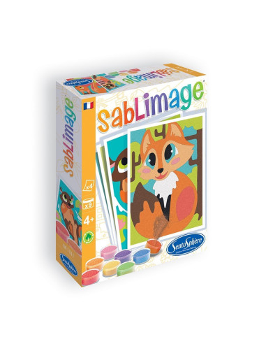 Mini sablimage - animaux des bois
