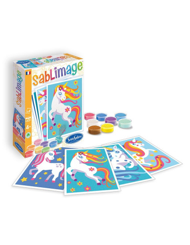 Mini sablimage - licornes