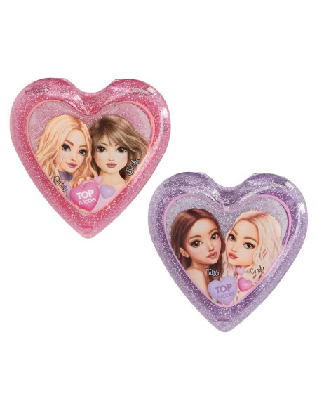 Topmodel brosse à cheveux pliante coeur beauty and me