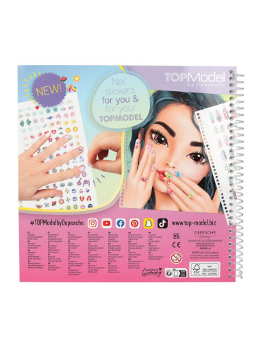 Topmodel album à colorier create your hand-design