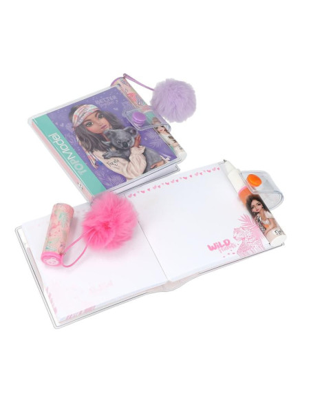 Topmodel mini bloc-notes avec stylo wild