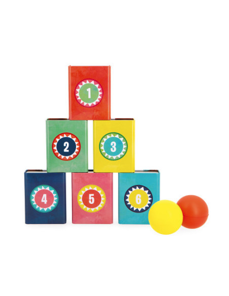 Chamboule-tout Monsieur Ours - Applepop - Janod