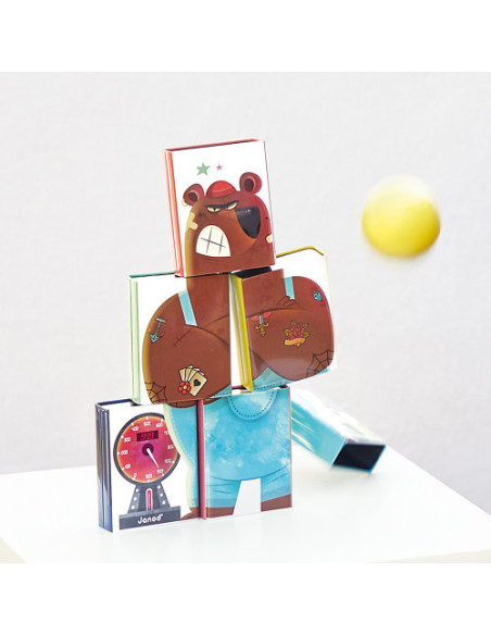 Chamboule-tout Monsieur Ours - Applepop - Janod