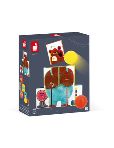 Chamboule-tout Monsieur Ours - Applepop - Janod