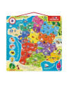 Puzzle Carte France Magnétique 93 pièces - Janod