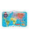Puzzle Monde Magnétique 92 pièces - Janod