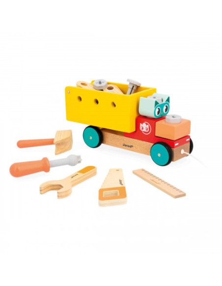 Camion à Tirer Brico'Kids - Janod