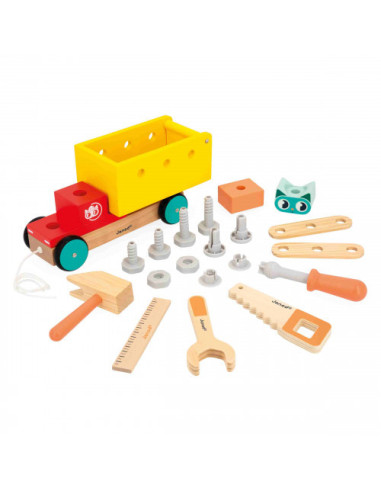 Camion à Tirer Brico'Kids - Janod