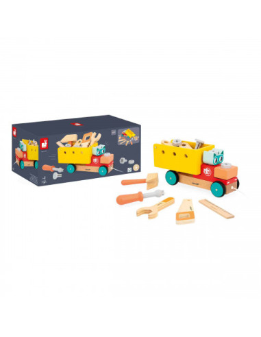 Camion à Tirer Brico'Kids - Janod
