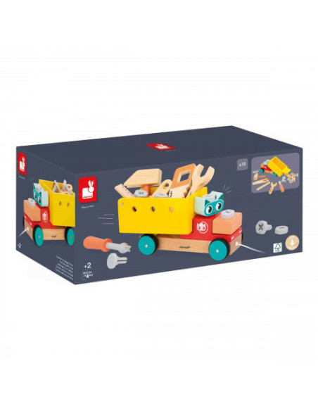 Camion à Tirer Brico'Kids - Janod