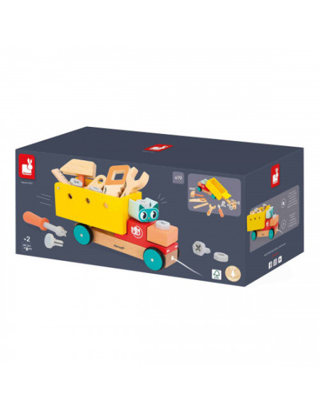 Camion à Tirer Brico'Kids - Janod