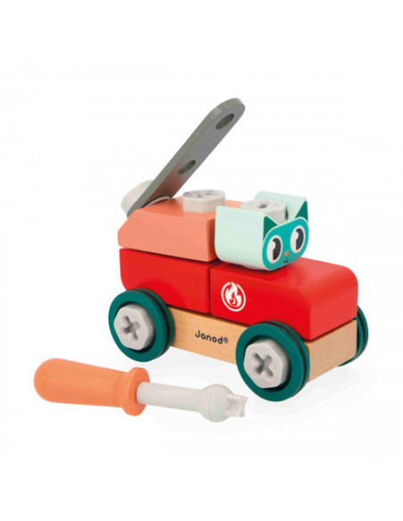 Voiture à Bricoler Chat Brico'Kids - Janod