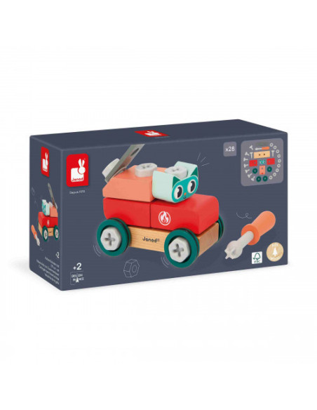 Voiture à Bricoler Chat Brico'Kids - Janod