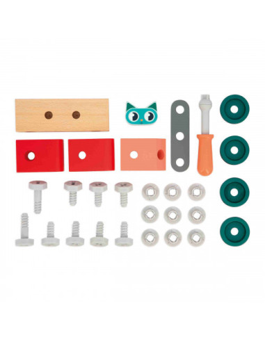 Voiture à Bricoler Chat Brico'Kids - Janod