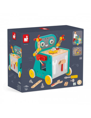 Chariot Robot Brico'Kids - Janod