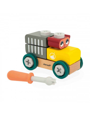 Voiture à Bricoler Ours Brico'Kids - Janod