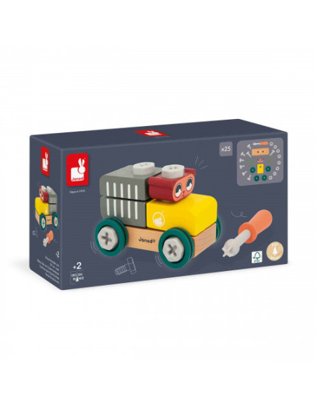 Voiture à Bricoler Ours Brico'Kids - Janod