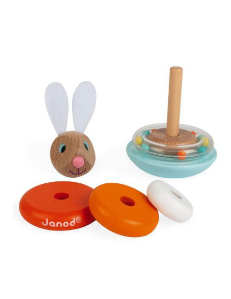 Empilable Culbuto Lapin - Janod