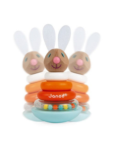 Empilable Culbuto Lapin - Janod