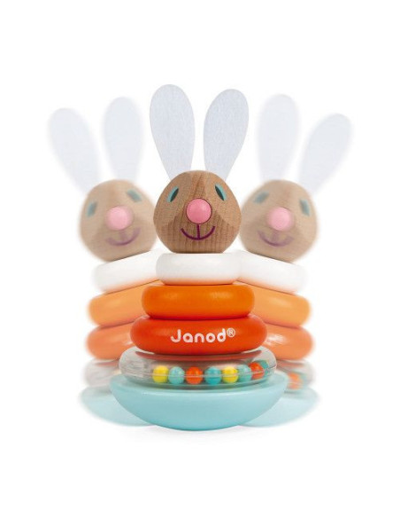 Empilable Culbuto Lapin - Janod