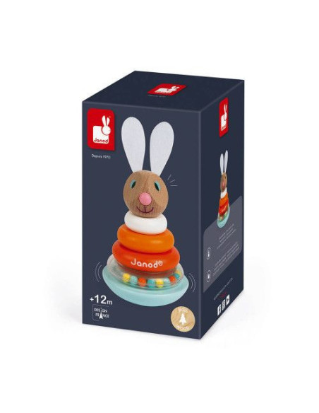 Empilable Culbuto Lapin - Janod