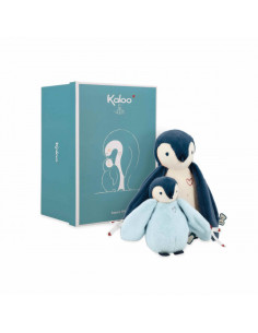 Peluches calins manchots bleus - kaloo
