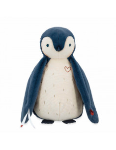 Peluche à bruits blancs manchot bleu - kaloo 2