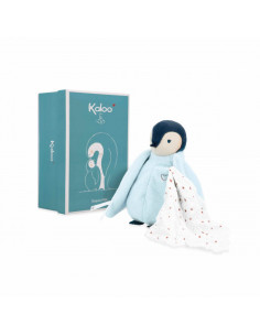 Peluche à bisous manchot bleu - kaloo