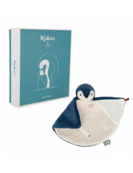 Doudou manchot bleu - kaloo