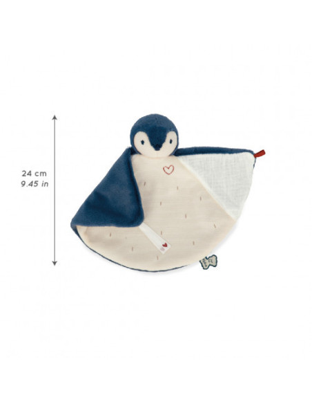 Doudou manchot bleu - kaloo