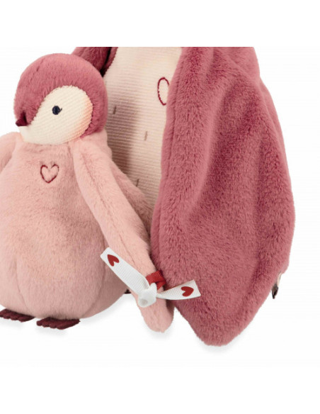 Peluches manchots câlins roses - kaloo