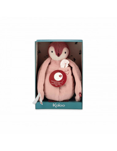 Peluche à bisous manchot rose - kaloo