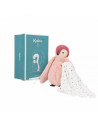 Peluche à bisous manchot rose - kaloo